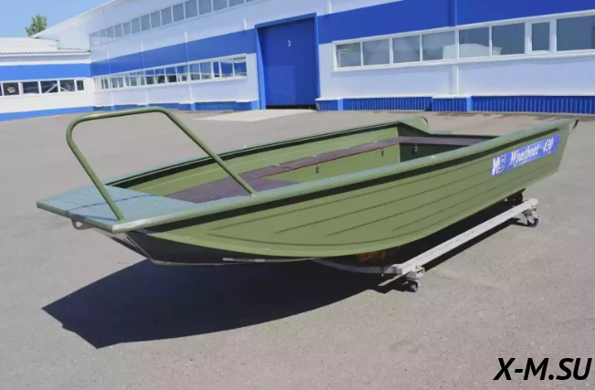 Алюминиевая моторная лодка Wyatboat-430 Master Fish Алюминиевая моторная лодка Wyatboat-430 Master Fish