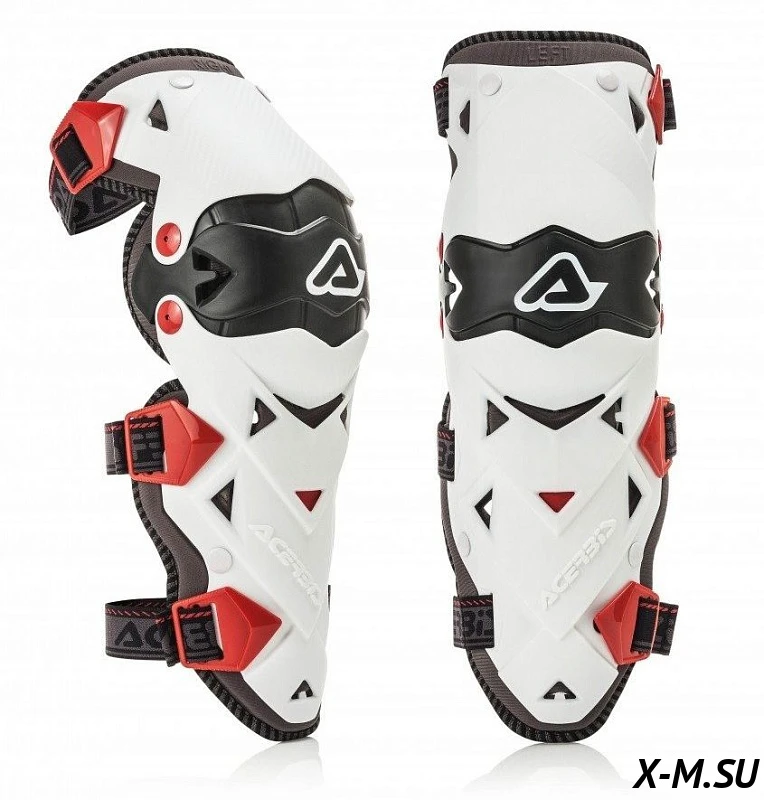 Наколенники шарнирные IMPACT EVO 3.0 WHITE/BLACK Наколенники шарнирные IMPACT EVO 3.0 WHITE/BLACK