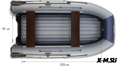 Лодка «ФЛАГМАН – DK 380J»